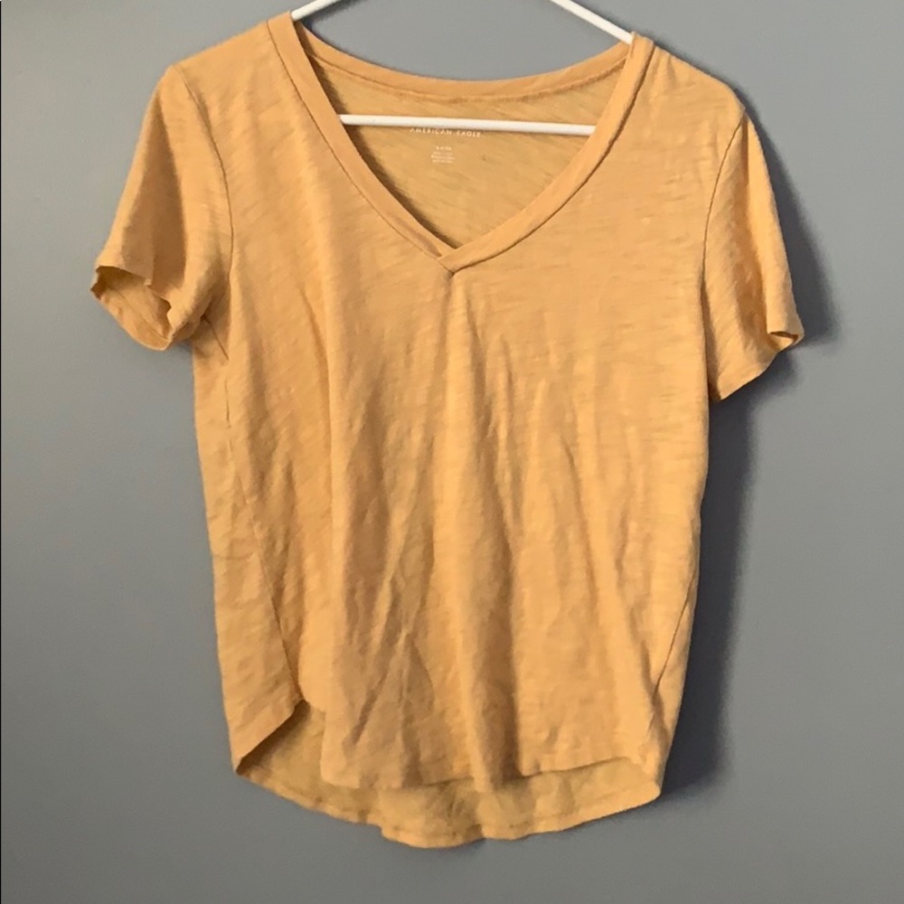 Small yellow t shirt